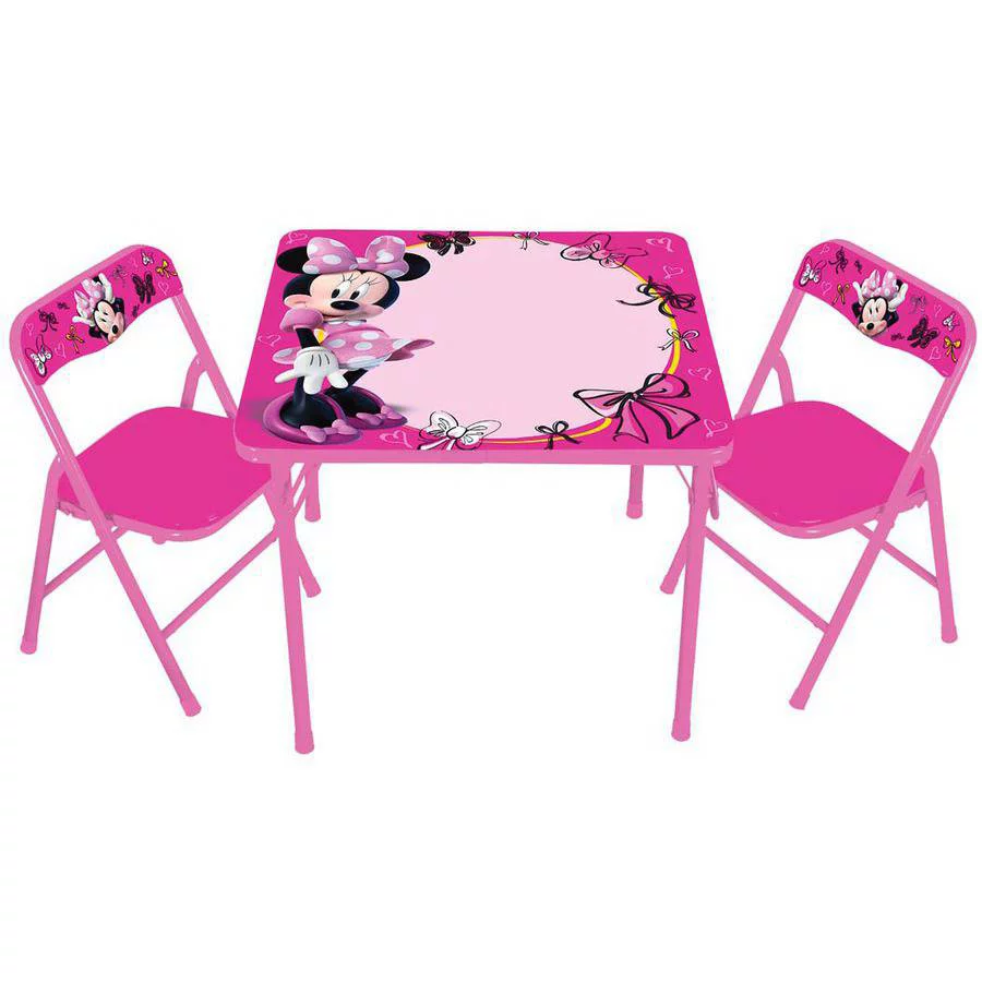 minnie mouse table chair set