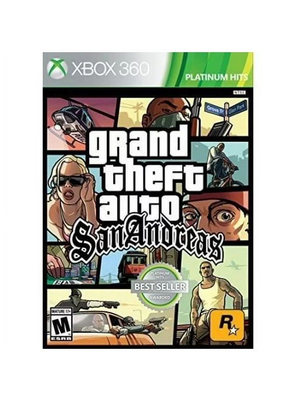 Grand Theft Auto San Andreas - Xbox360 (Used)