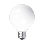 GE Relax HD Globe Dimmable LED Light Bulbs (60 Watt Replacement LED Light Bulbs), 500 Lumen, LED G25 Globe Light Bulbs, Medium Base Light Bulbs, Soft White, Frosted Finish, 2-Pack LED Bulbs