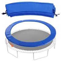 12ft Trampoline Replacement Mat, Universal Round Spring Waterproof Thickened Cover Pad Trampoline Accessories, Blue