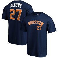 Men's Fanatics Branded Jose Altuve Navy Houston Astros Name & Number T-Shirt