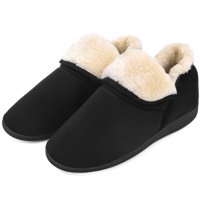 VONMAY Women Suede House Slipper Booties Memory Foam Slippers Winter Boots Indoor Outdoor