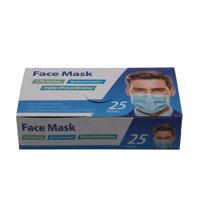 3-Ply Earloop Face Mask, 25 ct.