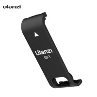 Ulanzi G9-3 Action Camera Battery Cover Lid Removeable Battery Door Type-C Charging Port Adapter Vlog Accessory Replacement for GoPro Hero 9