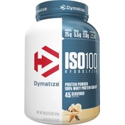 Dymatize ISO100 Hydrolyzed Whey Isolate Protein Powder, Gourmet Vanilla, 3 lb