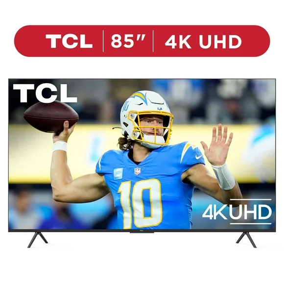 TCL 85 Class S Class 4K UHD HDR LED Smart TV with Google TV, 85S450G