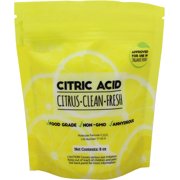 8 oz Non-GMO Organic Citric Acid Food Grade FCC/USP Anhydrous Pure Fine Granular