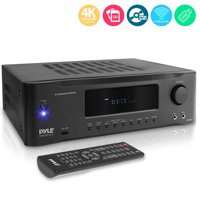 PYLE PT694BT - Hi-Fi Bluetooth Home Theater Receiver - 5.2-Ch Surround Sound Stereo Amplifier System with 4K Ultra HD Support, MP3/USB/AM/FM Radio (1000 Watt MAX)