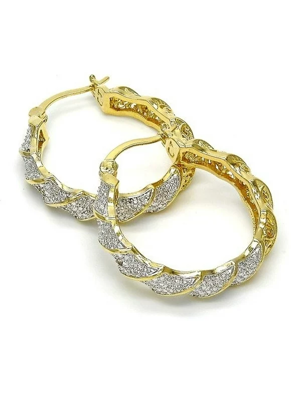 14K Gold Filled Hoop Earrings