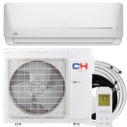 Cooper & Hunter 9000 BTU 115V Wifi Ready Ductless Mini Split Air Conditioner Heat Pump with 16ft Installation Kit