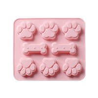 PROKTH 8 Cavity Cat Claws Bones Silicone Mold Cake Baking Tools DIY Ice Tray Chocolate Mould Pastry Bread Cake Tools