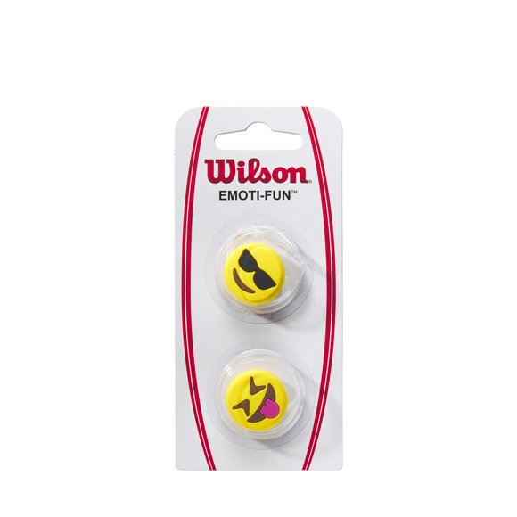 Wilson Sporting Goods Emoji Racket Tennis Vibration Dampener, 2 Pack