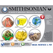 Smithsonian Mega Science Lab 6 Kits in One ? Volcanoes, Weather, Crystal Growing, Dinosaurs, Microscopic Science and Space.