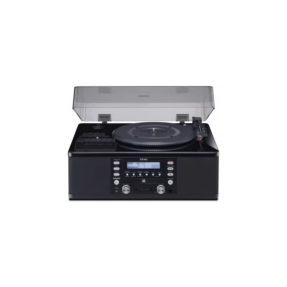 Teac LP-R660USBPB CD Recorder with Cassette Player and Turntable