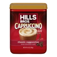 Hills Bros. Cappuccino Medium Roast Instant Coffee, 14 Oz