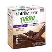 (2 Pack) Nutrisystem Turbo Chocolate Shake Mix, 1.4 Oz, 20 Ct