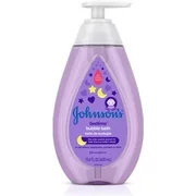 Johnsons Hypoallergenic Bedtime Baby Bubble Bath with NaturalCalm Aromas 13.6 oz (Pack of 2)