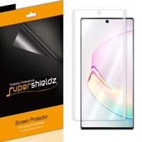 [2-Pack] Supershieldz for Samsung Galaxy Note 10 Plus Screen Protector, Anti-Bubble High Definition (HD) Clear Shield