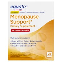 Equate Maximum Strength Menopause Support Caplets, 28 Count