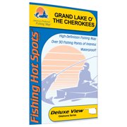 Fishing Hotspots Pro Fishing Map A346 Oklahoma - Grand Lake O' the Cherokees