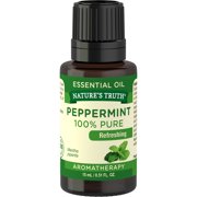 Nature's Truth, 100% Pure Peppermint Essential Oil, Aromatherapy, 15ml