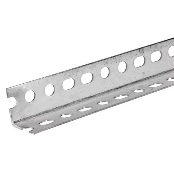 Boltmaster Steelworks 1-.25in. X  72in. Slotted Angle Bar Zinc  11115 - Pack of 6