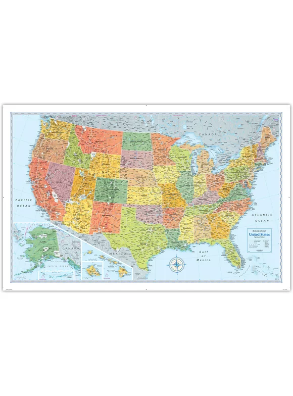Rand McNally Signature Edition U.S. Wall Map - Folded (Other)