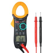 NJTY Digital Clamp Meter 2000 Counts Auto Range Multimeter with NCV Test AC/DC Voltage AC Current Portable Handheld Multimeter LCD Diaplay Measuring Resistance Continuity Diode