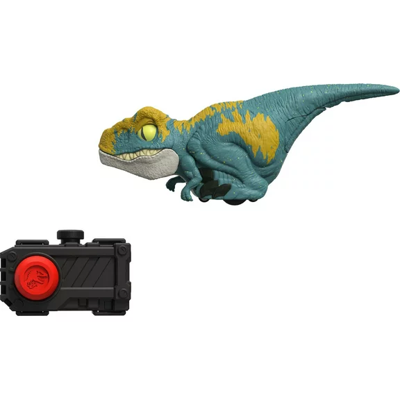 Jurassic World: Dominion Uncaged Click Tracker Velociraptor Blue Dinosaur