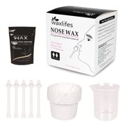 Nose Hair Removal Nose Wax Applicators Wax Beans Kit Safe for Men & Women