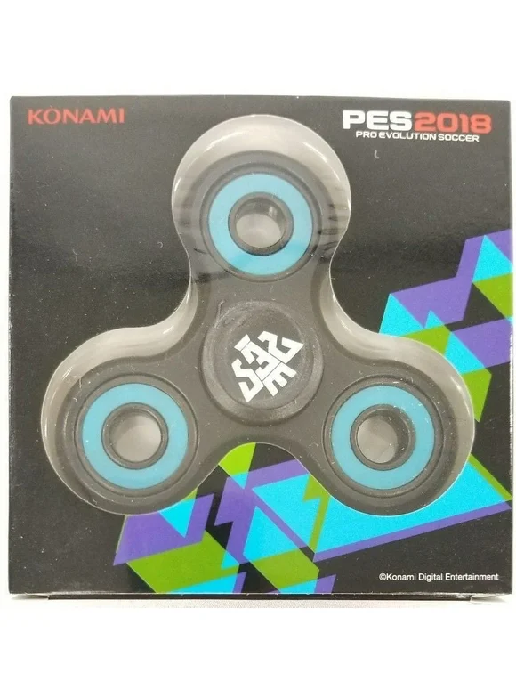PES 2018 Pro Evolution Soccer Fidget Spinner (Brand New Factory Sealed US Versio