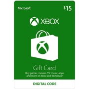 Xbox Microsoft $15 Gift Cards - 2 PACK UPC #696055207886