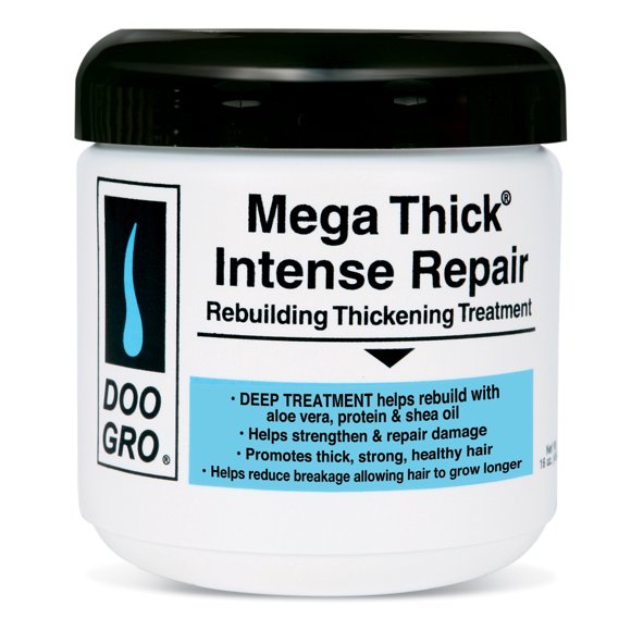 Doo Gro Mega Thick Rebuilding Intense Repair Thickening Treatment, 16 oz., Damaged Hair