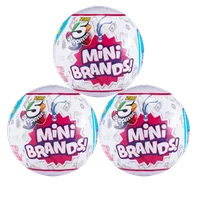 5 Surprise Mini Brands NEW Mystery Capsule Collectible Toy (3 Pack) by ZURU