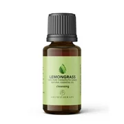 Aquableu Therapy Grade Natural Lemongrass Oil - 100% Pure and Undiluted Essential Oil  Cleansing - Reduces Anxiety, Muscle Pain Relief  1oz