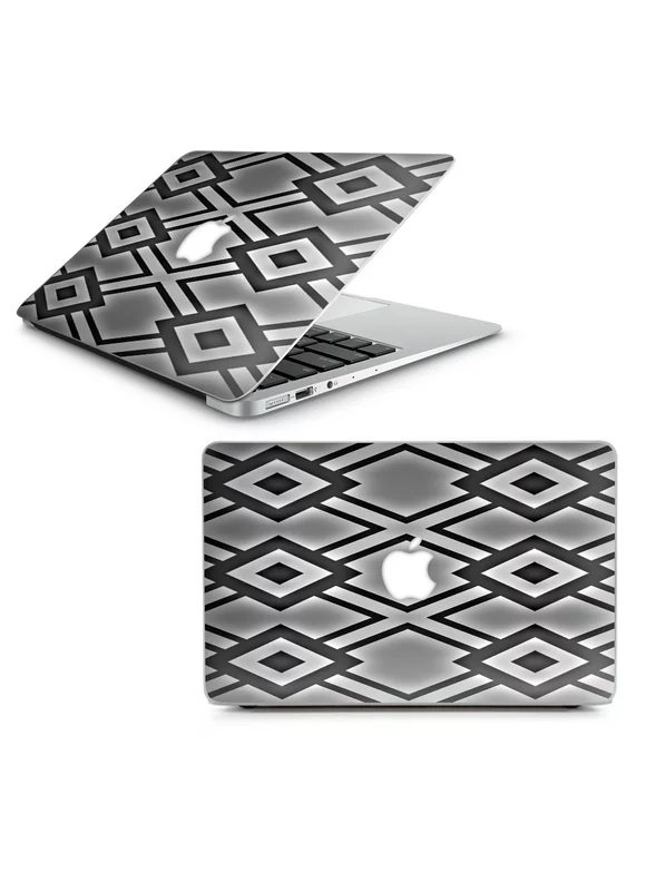 Skins Decals for MacBook Air 13" A1369 A1466 / Diamond Grey Pattern