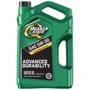 Quaker State 5W-30 Conventional Motor Oil, 5 Quart