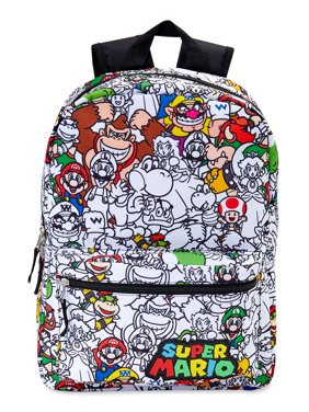 Mario All Over Print Backpack