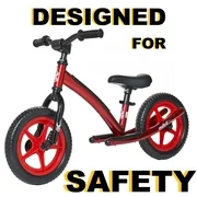 Mobo Explorer Red Balance Bike for Kids, 2-6 Years Old, Bicycle for Boys and Girls, No Pedal Ride On Toy for Toddlers