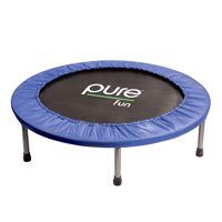 Pure Fun 40-Inch Exercise Fitness Trampoline, Blue