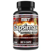Capsimax Supplement 60 servings, 100mg V Capsules, by MST - Clinically Dosed Weight Management