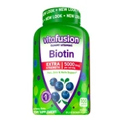 Vitafusion Extra Strength Biotin Gummy Vitamins, 100 ct