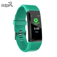 Bluetooth Smart Watch Wristband Bracelet Plus Sport Heart Rate Monitor Watch Activity Fitness Tracker Smart Band,Green