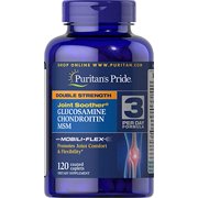 Puritan's Pride Double Strength Glucosamine, Chondroitin & MSM Joint Soother-120 Caplets