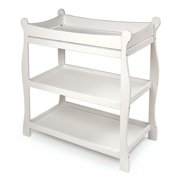 Badger Basket Sleigh Style Baby Changing Table