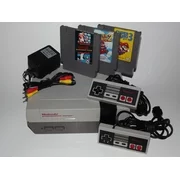 Nintendo Entertainment System Bundle with Super Mario Bros 1, 2, 3 and New NES 72 Pin connector Installed