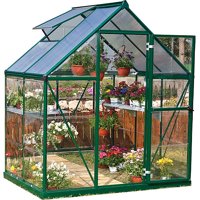 Palram Hybrid - Multiple Sizes - Green - Walk-In Greenhouse