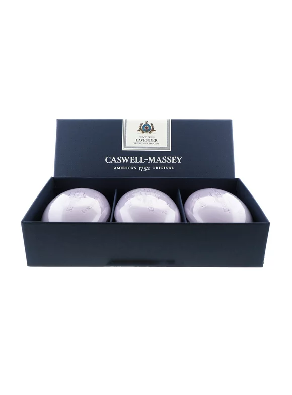 Caswell Massey Centuries Lavender Soap Set 5.8 oz 3 Ct
