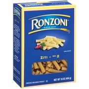 Ronzoni Ziti Pasta, 16-Ounce Box