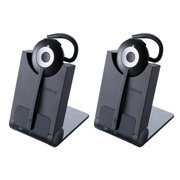 Jabra PRO 930 UC Mono Wireless Headset (930-65-509-105) connects to Computer (2-Pack)